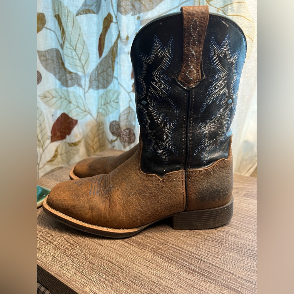 Ariat Two-Tone Leather Cowgirl Boots